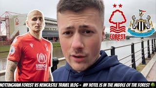 Nottingham Forest VS Newcastle travel vlog - UNCOMFORTABLE TRAIN EXPERIENCE ️ !!!!