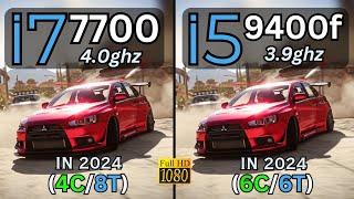 i7 7700 vs i5 9400f Tested in 14 Games (2024) | 1080p