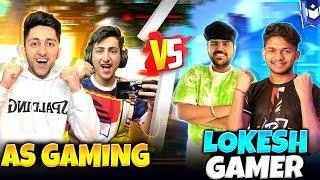 Lokesh Gamer Challenged Me And My Brother For 2 Vs 2 | 1 Lakh Diamond  Challenge- Garena Free Fire