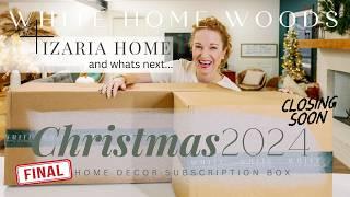 White Home Woods Christmas Home Decor | Final Curation EVER - Why They are Closing & What's Next