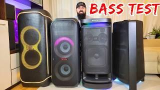 I Tested 4 Popular Party Speakers for BASS and Got SHOCKING Results