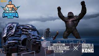 PUBG MOBILE : Titans Last Stand | Godzilla VS KONG | MAAKTHUNDER