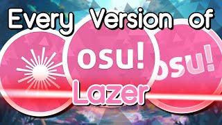 Playing Every osu!Lazer Version!