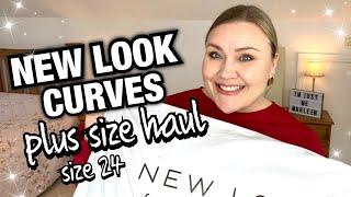 NEW LOOK CURVE plus size haul | UK size 24 | Apple Shape