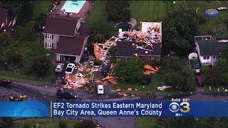 EF2 Tornado Strikes Eastern Maryland