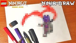 Ninja-Draw 30 минут (Воин в маске волка 2) LEGO Ninjago