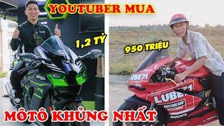 Chi Tiền Tỷ Mua Siêu Xe 7 YOUTUBER Mua MOTO PKL Khủng Nhất VIỆT NAM Khiến Giới Trẻ Ao Ước