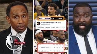 NBA Today | AD is who Wemby wishes he was - Stephen A on LeBron's triple-double as Lakers def. Spurs