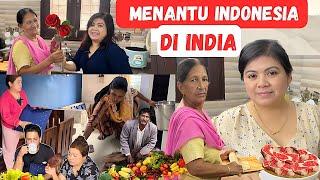 Rutinitas Menantu Indonesia Di India ‼️Masak Kari Kambing Untuk Keluarga India‼️