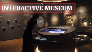 Interactive Museum Exhibition With Digital Exhibits and Art Installations Design