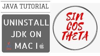 Java Beginners Tutorial - How to uninstall Previous JDK from Mac - Part I - Java Tutorial 3