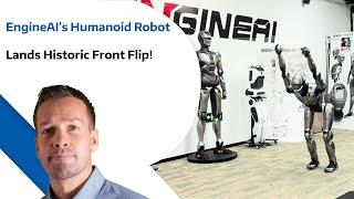 EngineAI’s Humanoid Front Flip Robot