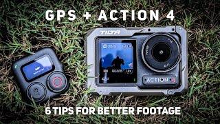 DJI Osmo Action 4 + GPS Remote = AWESOME // Plus 6 Tips for Better Footage