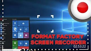 How to Screen Record Using Format Factory Screen Recorder in Windows 10 | Tech Feast  | Katiangaaran