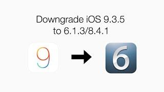 How to downgrade iPhone 4S to iOS 6.1.3/8.4.1 (No Jailbreak)