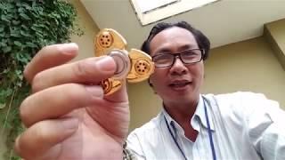 Test thử con Spinner Gold bằng kim loại giá 345K... Quá đã...