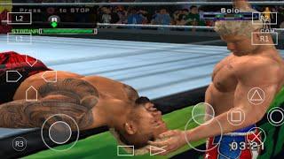 WWE 2K24 PS2 New Game For Aether SX2 PS2 Emulator On Android | Cody Rhodes Vs. Solo Sikoa | Gameplay