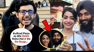 Carryminati Solid  Reply On Kulhad Pizza Couple Leaked Video