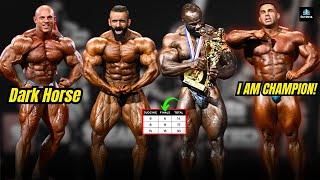 2024 Mr Olympia Complete Results (15 Contestants)