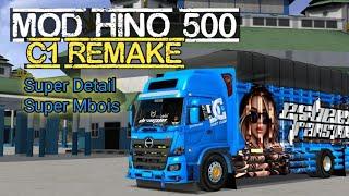 Mod Hino 500 C1 Remake Super Detail & Mbois V 3.7.1.