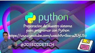 01 Clases en directo de programacion. Preparacion entorno Python.