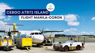 CebGo Economy ATR72 Turboprop Review: Manila - Coron