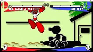 MUGEN Mr. Game and Watch Definitive Edit by thebuddyadrian RELEASED