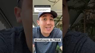 Monetização do Tiktok: como funciona? 🫣 #tiktok #monetização