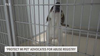 'Protect MI Pet' initiative advocating for animal abuse registry