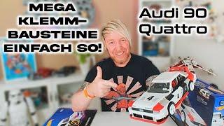 973 Steine purer Bauspaß einer Legende. MegaWeek 32 | Mega Hot Wheels Audi 90 Quattro IMSA GTO-HRY20