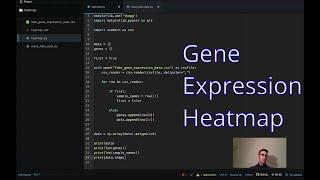 Gene Expression Heatmap with Python
