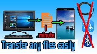 Transfer file from android to pc or pc to android-2019 best tricks