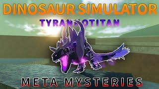 Dinosaur Simulator - Tyrannotitan Meta Mysteries / What Is the best Tyrannotitan Skin