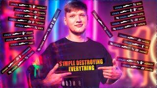 10 MINUTE OF S1MPLE DESTROYING EVERYTHING | S1MPLE HIGHLIGHTS CS 2023