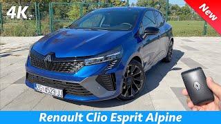 Renault Clio 2024 Esprit Alpine - Full Review in 4K (1.6 E-Tech 143 HP Hybrid)