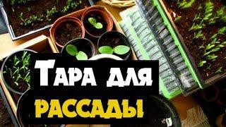 Стаканчики для рассады, во сто садят рассаду садоводы. Самоделки для дачи