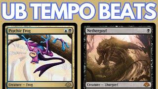 TURN UP THE TEMPO! Legacy UB Tempo feat. Nethergoyf, Tamiyo, Murktide. Full MTG league w commentary.