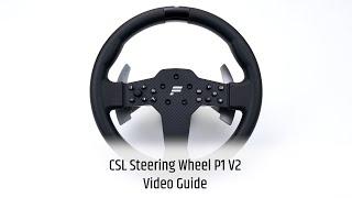 CSL Steering Wheel P1 V2 Video Guide