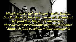 Freundeskreis -  A-N-N-A Lyrics