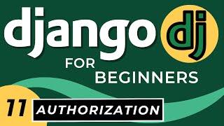 Python Django User Authorization tutorial