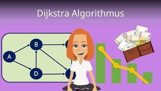 Dijkstra Algorithmus - Beispiel mit Graph und Tabelle veranschaulicht!