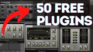 50 FREE VST PLUGINS Audio Units Instruments & FX Mac PC 2022