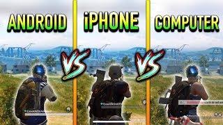 Rules of Survival: iOS vs. Android vs. PC! (Ultra Graphics Comparison)