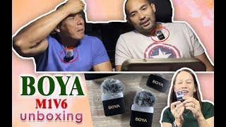 UNBOXING BOYA WIRELESS MICROPHONE M1V6 / Best Wireless Vlogging Mic