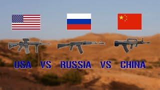 US vs Russia vs China: Who Has the Best Assault Rifle?