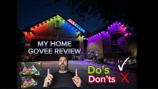 Govee Lights( My Home Review) The Do’s & Don’ts @GOVEE  #Howto #govee #diy