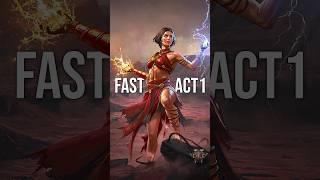 Sorceress Leveling in Path of Exile 2, Act One build optimized #poe2 #poe2sorceress #poe2leveling