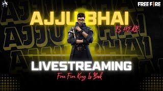 Latenight Grandmaster Live Rank Push Free Fire Hindi - Ajju Bhai is Live - Hindi GamingLive#ajjubhai