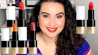 HERMES Lipsticks | Satin + Matte swatches and comparisons