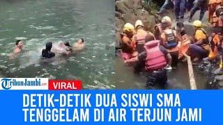 Viral, Detik-Detik Dua Siswi Sma Tenggelam Di Air Terjun Jami, Sulawesi Selatan: Kedalaman 5 Meter